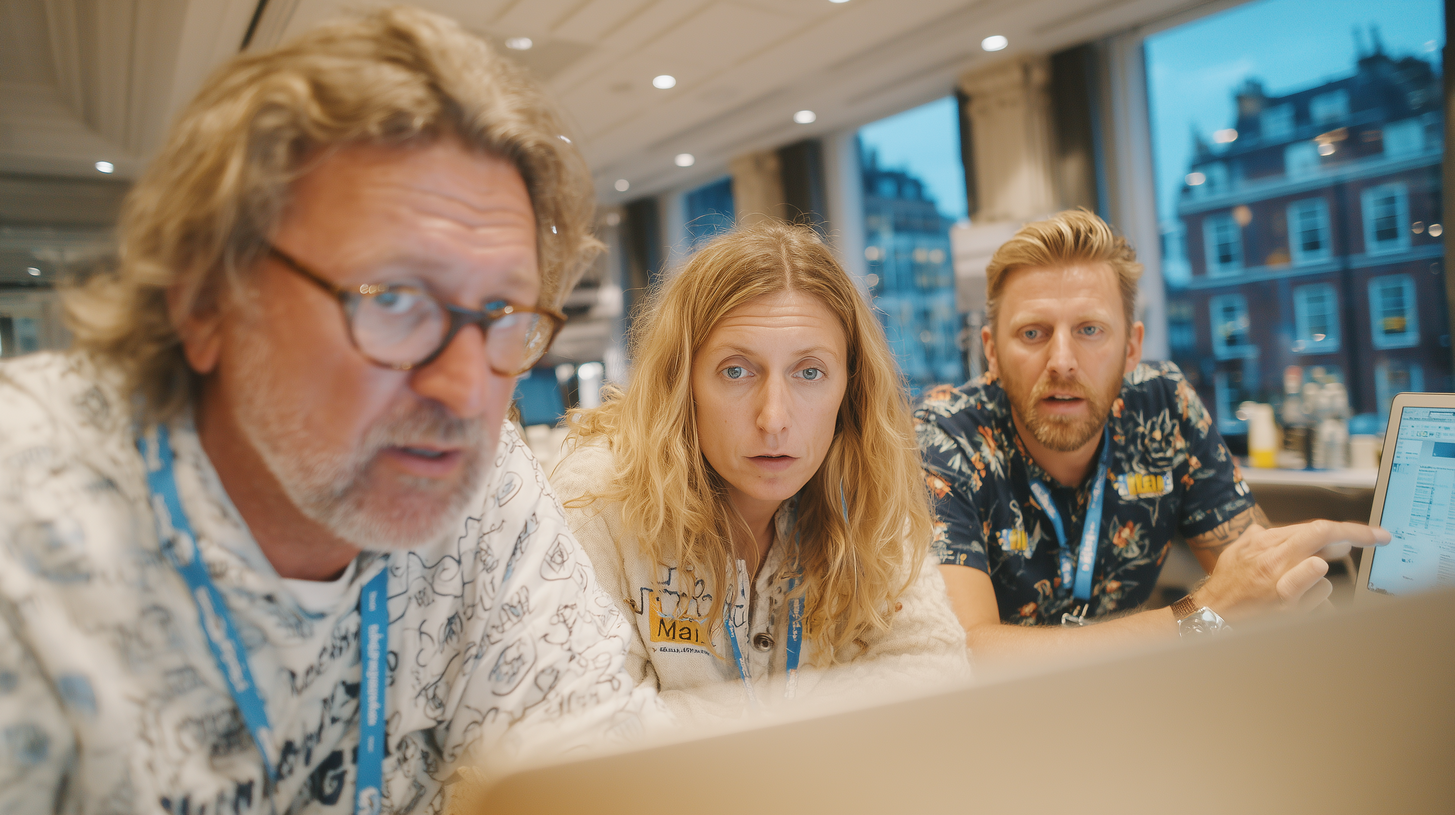 Team discussing sales pipeline